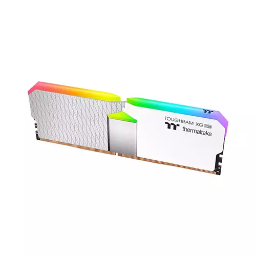 Thermaltake TOUGHRAM XG RGB 16GB (8GB x2) DDR4 3600MHz Desktop Ram (White) - 1