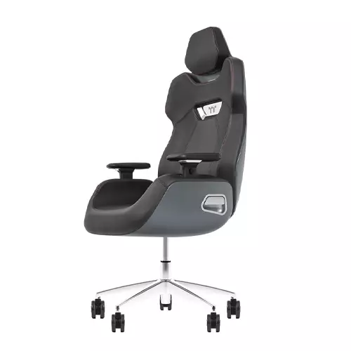 THERMALTAKE ARGENT E700 REAL LEATHER GAMING CHAIR (Space Gray)-gallery-1