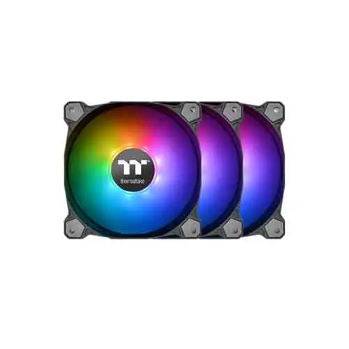 THERMALTAKE PURE PLUS 12 RGB RADIATOR FAN TT PREMIUM EDITION (3-FAN PACK)