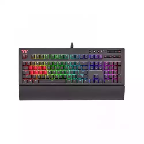 THERMALTAKE TT PREMIUM X1 RGB CHERRY MX BLUE SWITCH MECHANICAL GAMING KEYBOARD