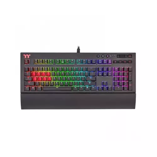 THERMALTAKE TT PREMIUM X1 RGB CHERRY MX BLUE SWITCH MECHANICAL GAMING KEYBOARD