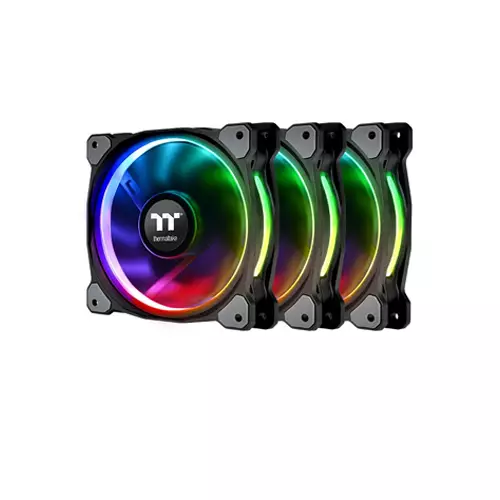 THERMALTAKE RIING PLUS 12 RGB RADIATOR FAN TT PREMIUM EDITION (3 FAN PACK) - 1