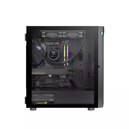 THERMALTAKE H590 TG ARGB MID TOWER CASE (BLACK) - 2