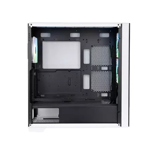 THERMALTAKE DIVIDER ARGB 370 TG SNOW MID TOWER COMPUTER CASE - 1