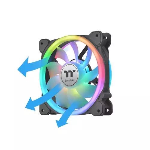 THERMALTAKE SWAFAN RGB 12 CASE FAN (3-FAN PACK) - 1