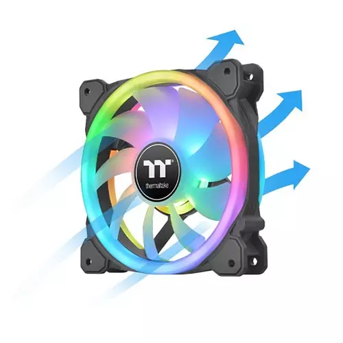 THERMALTAKE SWAFAN RGB 12 CASE FAN (3-FAN PACK) - 2