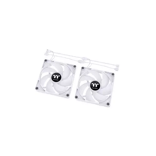THERMALTAKE CT120 ARGB SYNC PC COOLING CASE FAN WHITE (2-FAN PACK)-1