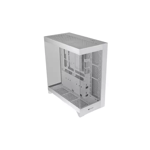 Thermaltake CTE E550 TG Snow Mid Tower Case (White) - 2