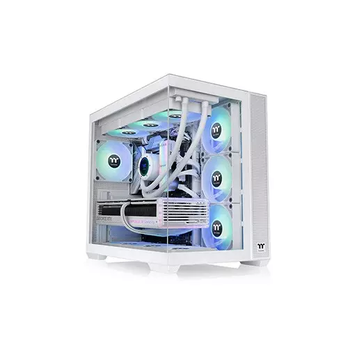 Thermaltake View 380 TG ARGB Snow Mid Tower Case