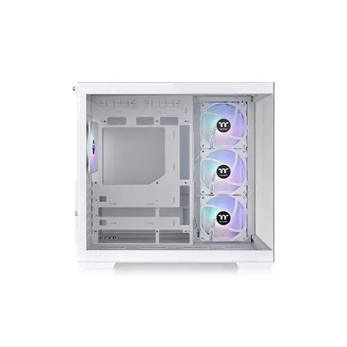 Thermaltake View 380 TG ARGB Snow Mid Tower Case - 3