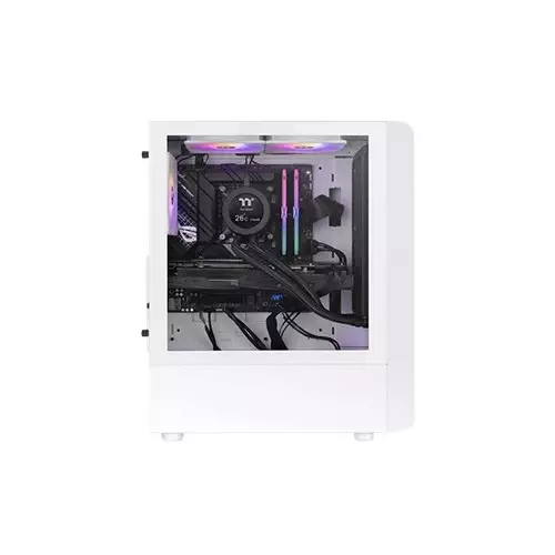 Thermaltake S200 TG ARGB Snow Mid Tower Case-2