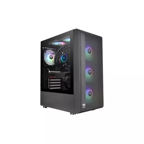Thermaltake S200 TG ARGB Mid Tower Case (Black)