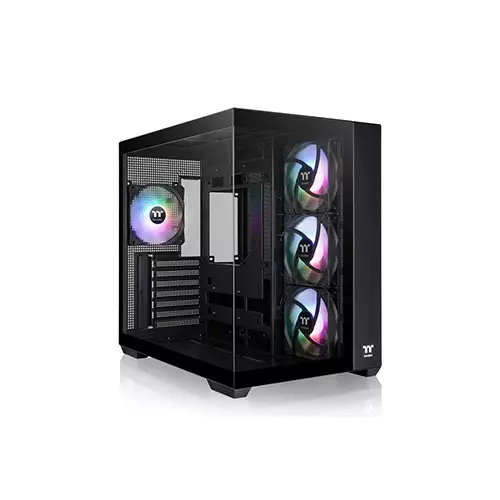 Thermaltake View 380 TG ARGB Mid Tower Case (Black)-gallery-1