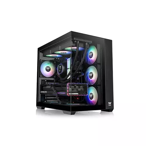 Thermaltake View 380 TG ARGB Mid Tower Case (Black)