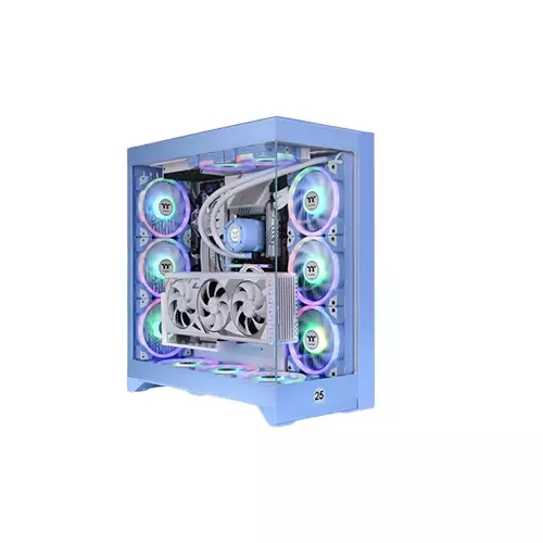 Thermaltake CTE E660 MX Mid Tower E-ATX Desktop Case (Hydrangea Blue)
