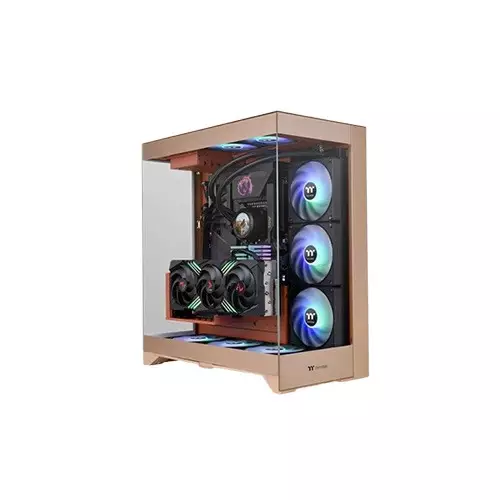 Thermaltake CTE E550 TG Mid Tower ATX E-ATX Gaming Desktop Case Gravel Sand