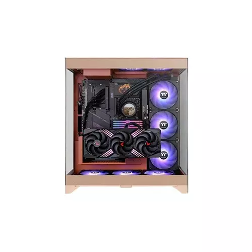 Thermaltake CTE E550 TG Mid Tower ATX E-ATX Gaming Desktop Case Gravel Sand-gallery-1