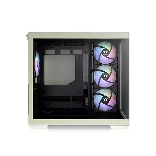 Thermaltake View 380 TG ARGB Mid Tower Gaming Case (Matcha Green)-gallery-2