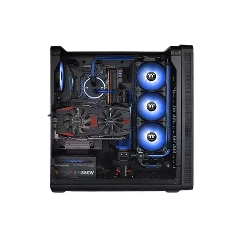 Thermaltake Pure A14 Radiator 140mm Single Fan Pack Blue Cooling Fan - 3
