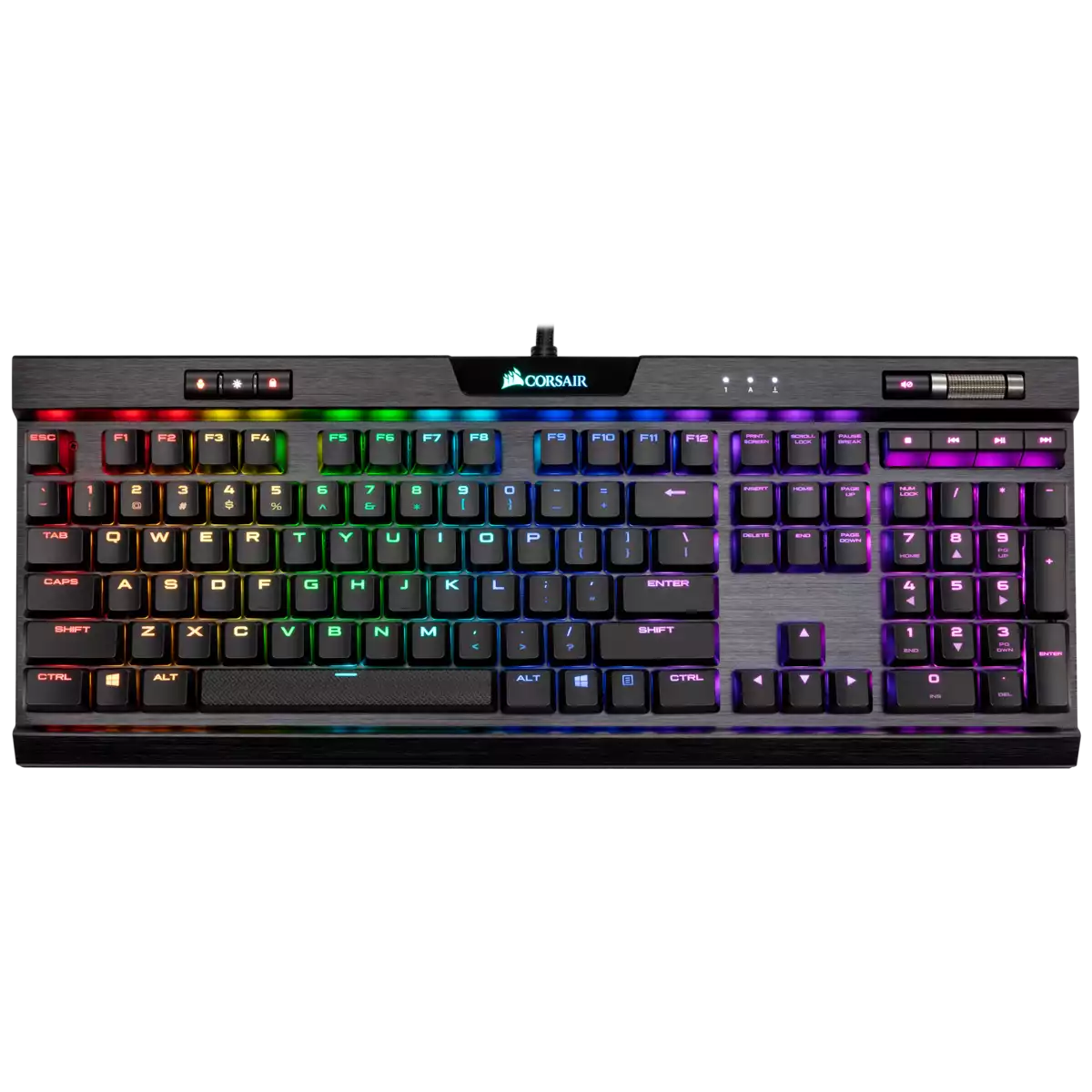 Corsair K70 RGB MK.2 CHERRY MX Red Switch Mechanical Gaming Keyboard