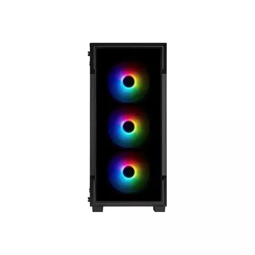 CORSAIR iCUE 220T RGB Airflow Tempered Glass Mid-Tower Smart Case-gallery-1