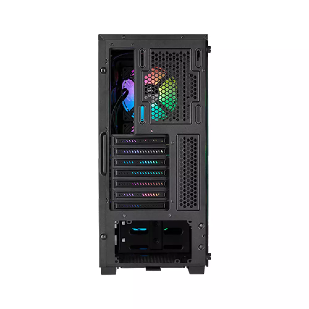 CORSAIR iCUE 220T RGB Airflow Tempered Glass Mid-Tower Smart Case-gallery-3