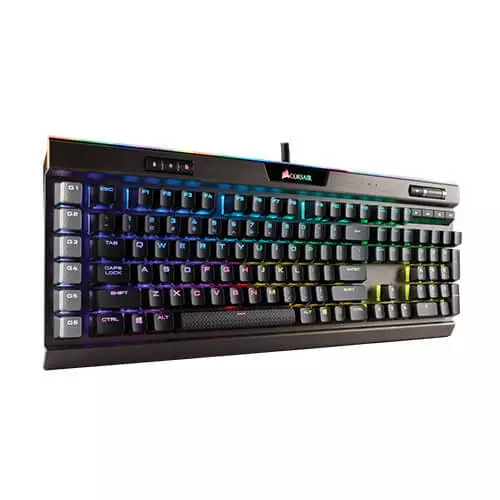Corsair K95 RGB PLATINUM Mechanical Gaming Keyboard (CHERRY MX Speed) -Gunmetal - 4