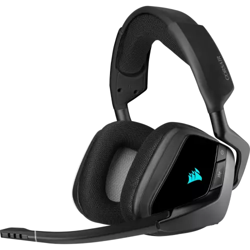 Corsair VOID RGB Elite Wireless Premium 7.1 Surround Sound Gaming Headset (Carbon)-2