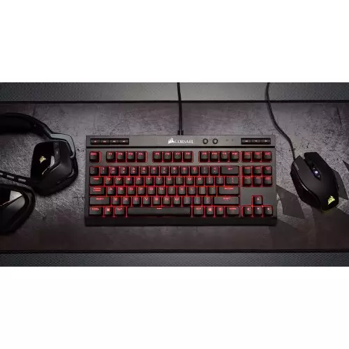 Corsair K63 Compact Mechanical Gaming Keyboard — CHERRY MX Red - 3