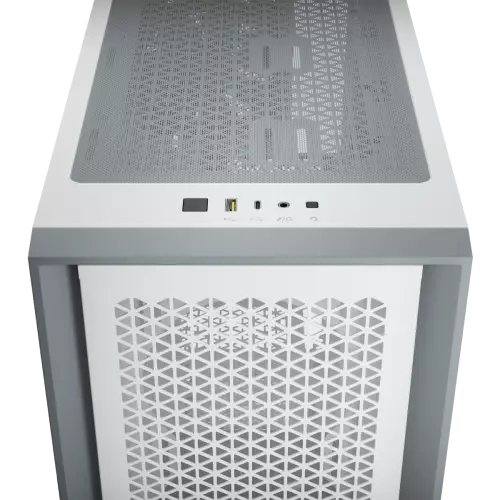 Corsair 4000D Airflow Mid Tower Case (White)-gallery-4