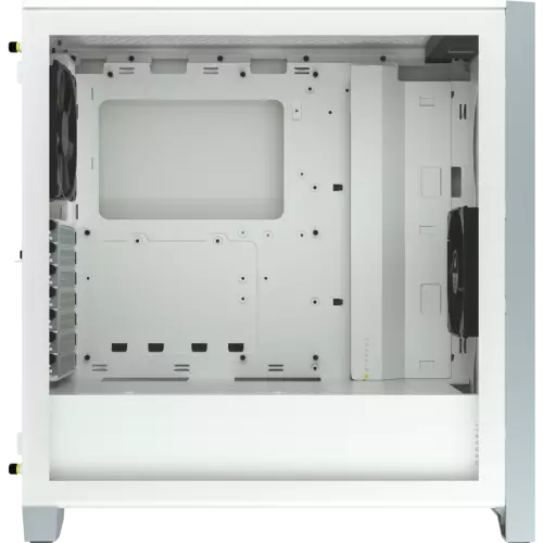Corsair 4000D Airflow Mid Tower Case (White)-gallery-2
