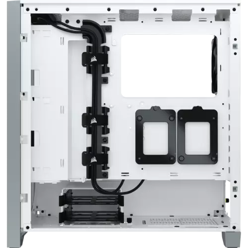 Corsair 4000D Airflow Mid Tower Case (White)-gallery-3