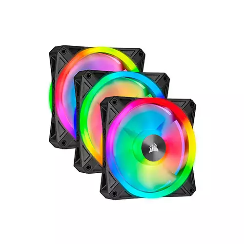 CORSAIR iCUE QL120 RGB 120mm PWM Triple CASE FAN