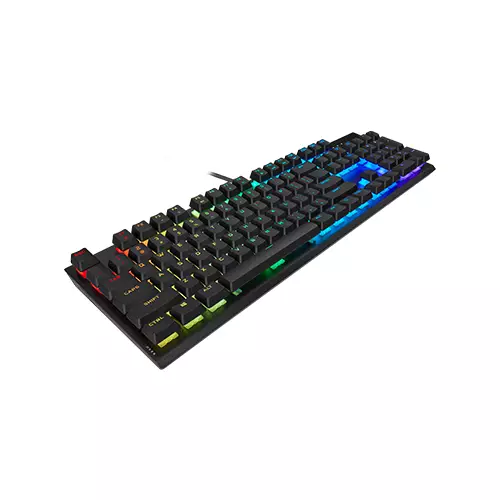CORSAIR K60 RGB PRO CHERRY VIOLA Mechanical Gaming Keyboard (Black) - 2