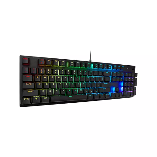 CORSAIR K60 RGB PRO CHERRY VIOLA Mechanical Gaming Keyboard (Black) - 3