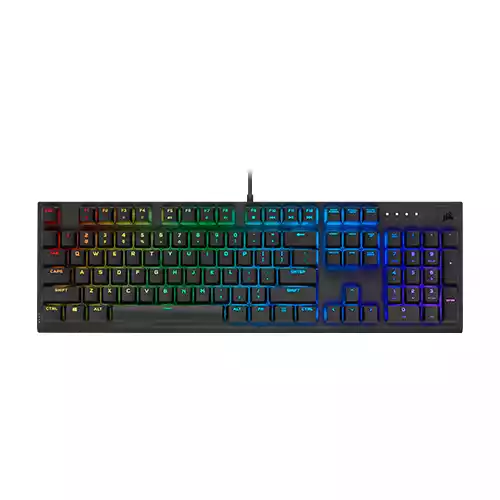 CORSAIR K60 RGB PRO CHERRY VIOLA Mechanical Gaming Keyboard (Black)