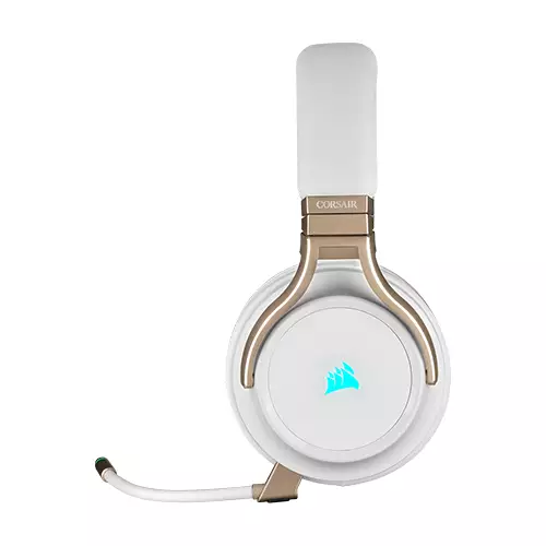 Corsair VIRTUOSO RGB WIRELESS High-Fidelity Gaming Headset (Pearl) - 1