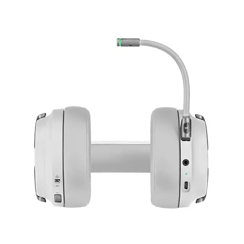 Corsair VIRTUOSO RGB WIRELESS High-Fidelity Gaming Headset (White) - 3