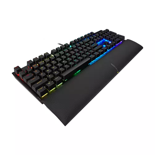 Corsair K60 RGB PRO SE CHERRY VIOLA Mechanical Gaming Keyboard (Black)-gallery-1