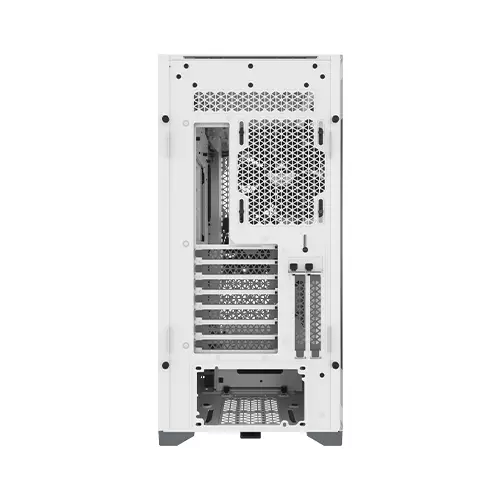 CORSAIR 5000D Airflow Tempered Glass Mid-Tower ATX Case (White) - 3