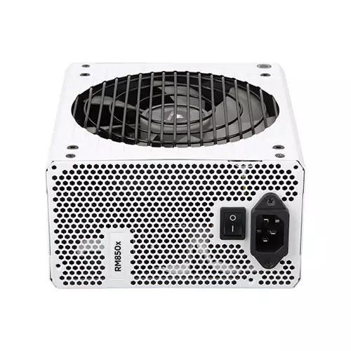 CORSAIR RMx White Series RM850x 850 Watt 80 PLUS Gold Certified Fully Modular Power Supply - 1