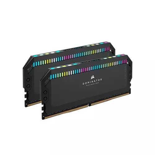 Corsair DOMINATOR PLATINUM RGB 32GB (2x16GB) DDR5 5200MHz DESKTOP RAM (Black)-1