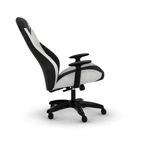 CORSAIR TC60 FABRIC GAMING CHAIR (WHITE)-gallery-4