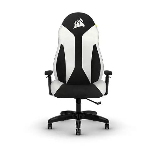 CORSAIR TC60 FABRIC GAMING CHAIR (WHITE)