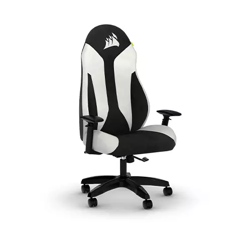 CORSAIR TC60 FABRIC GAMING CHAIR (WHITE)-gallery-1