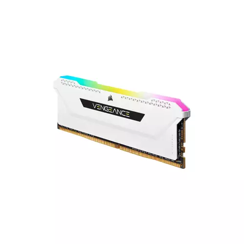 CORSAIR VENGEANCE RGB PRO SL 8GB DDR4 3200MHz Desktop RAM (white) - 1