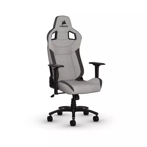 CORSAIR T3 RUSH GAMING CHAIR (Gray/Charcoal)-gallery-1