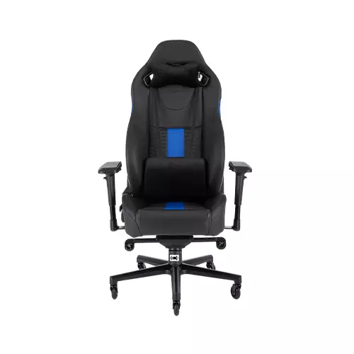 CORSAIR T2 ROAD WARRIOR GAMING CHAIR (BLACK-BLUE)