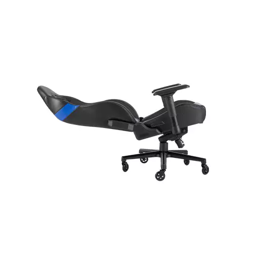 CORSAIR T2 ROAD WARRIOR GAMING CHAIR (BLACK-BLUE)-gallery-3
