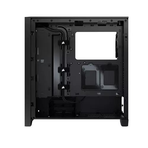 CORSAIR 4000D Tempered Glass Mid-Tower ATX Case  Black - 1